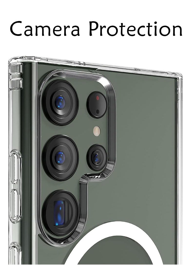 Theodor - Magnetic Case for Samsung Galaxy S24 Ultra 6.8-inch Compatible with MagSafe Wireless Charging, Shockproof Phone Bumper Cover Minnie - Image 1
