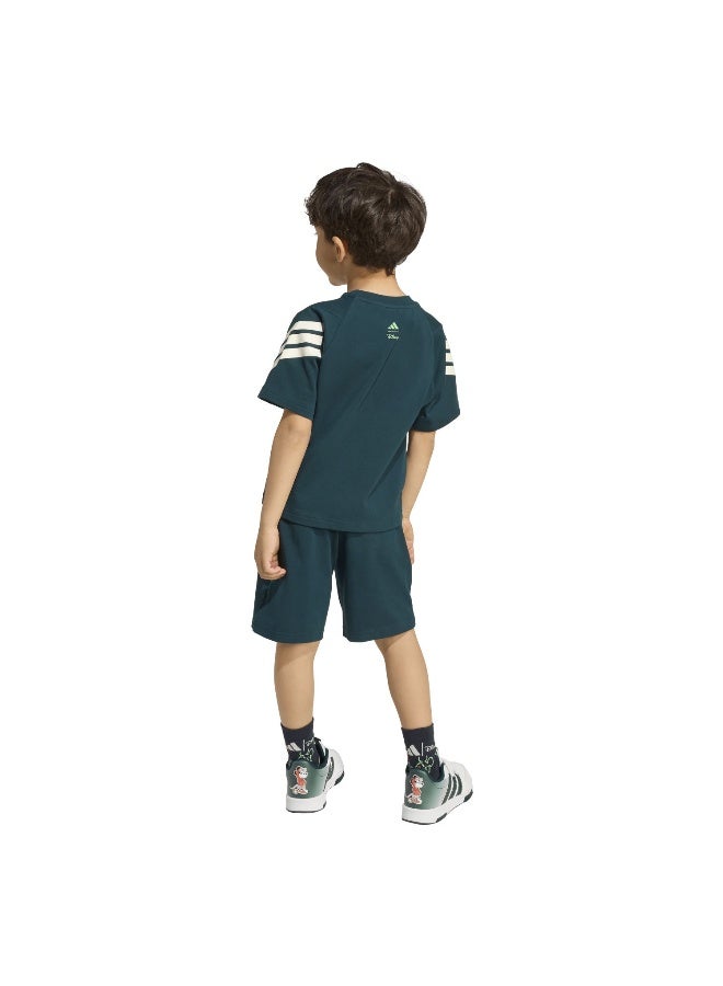 Adidas Lk Dy Mm T Set Green Training Suits For Kids 18-24M - Image 5