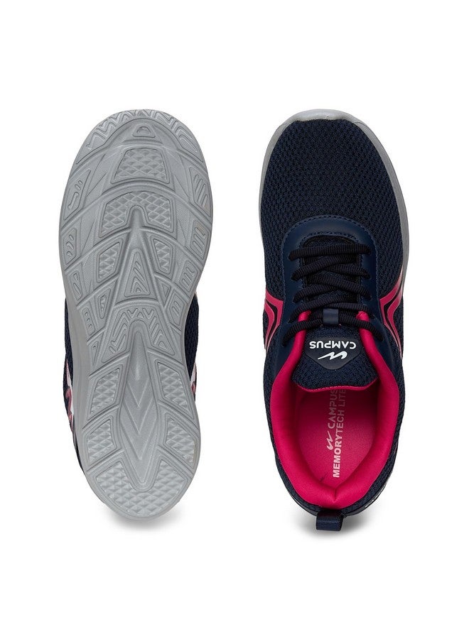 كامبس حذاء جري نسائي من Campus Raye Navy/Rani - مقاس 5 UK/India 22L-954 - Image 5