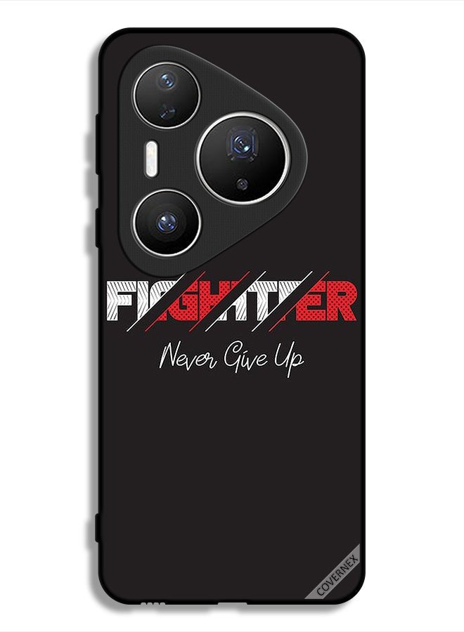 Covernex Huawei Pura 80 Pro Plus Protective Case Cover Fighter Never Give Up - Image 1
