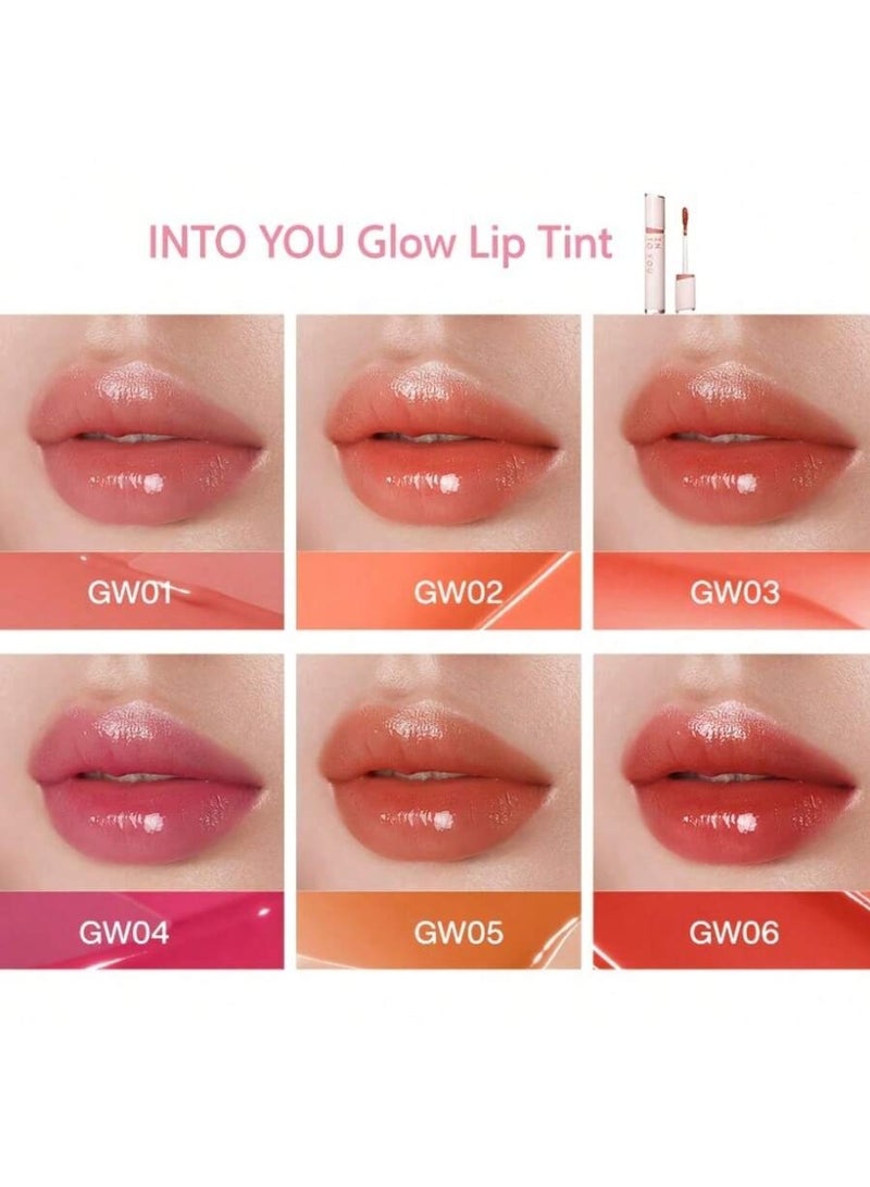 INTO YOU Glow Lip Tint Moisturizing and nourishing GW04 - Image 2