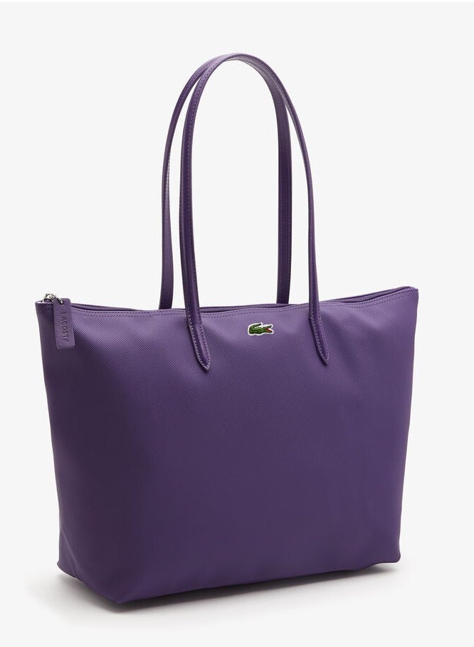 Lacoste Women's L12.12 Concept Fashion Versatile Large Capacity Zipper Handbag Single Shoulder Bag Tote Bag Camera Bag Large - Image 2