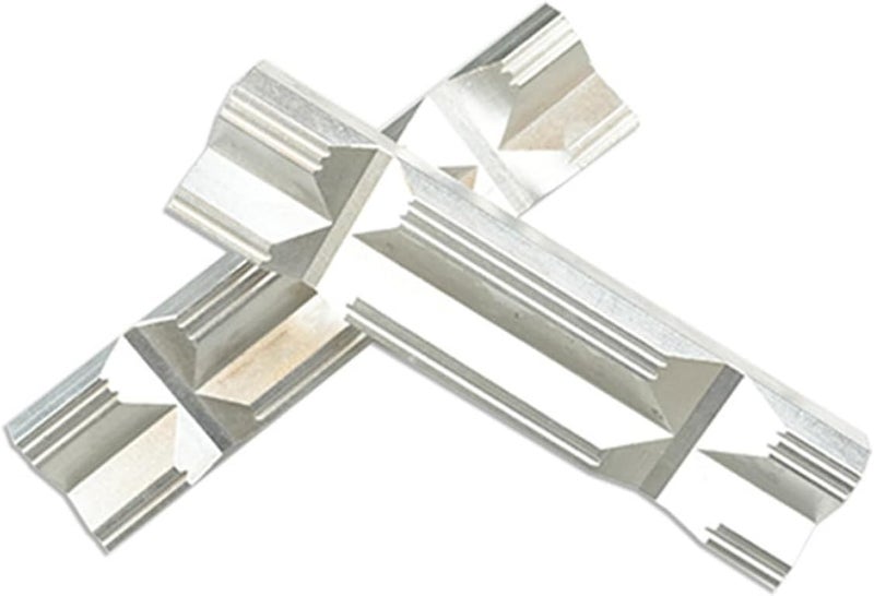 2Pcs Aluminium Vise Jaw Caps Smooth Serrated Covers Covers Protectors Metal Clamps Protectors Professional Technician - Image 1