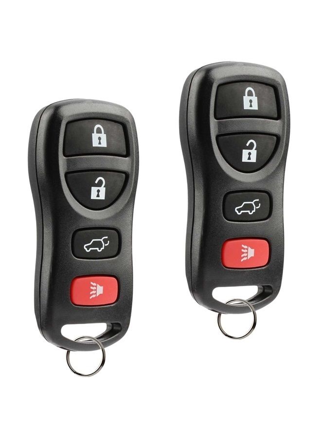 Key Fob fits 2004-2008 Nissan Armada / Infiniti QX56 2005 2006 2007 Keyless Entry Remote (KBRASTU15), Set of 2