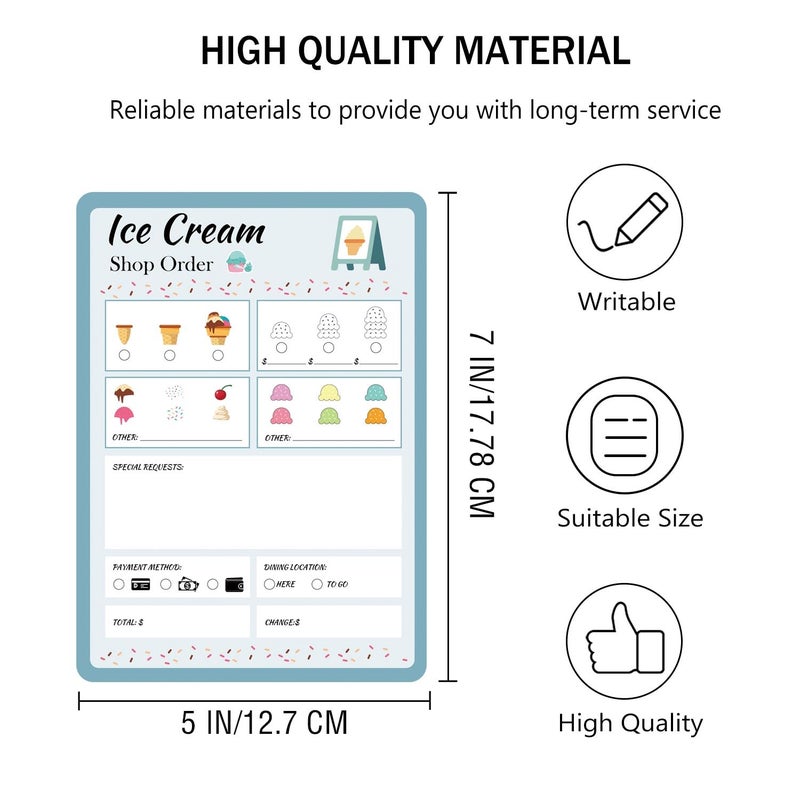 Well Tile 6 Pack Notepads, Doctorâ€™s Report Grocery List Restaurant Guest Checklist Notepads, Imaginative,40 Sheets/Pack - Image 5