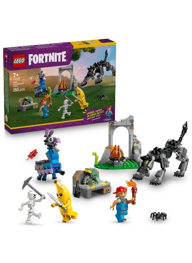 LEGO LEGO Fortnite Peely & Sparkplug’s Camp 77075 Building Set (250 Pieces)  - Image 1