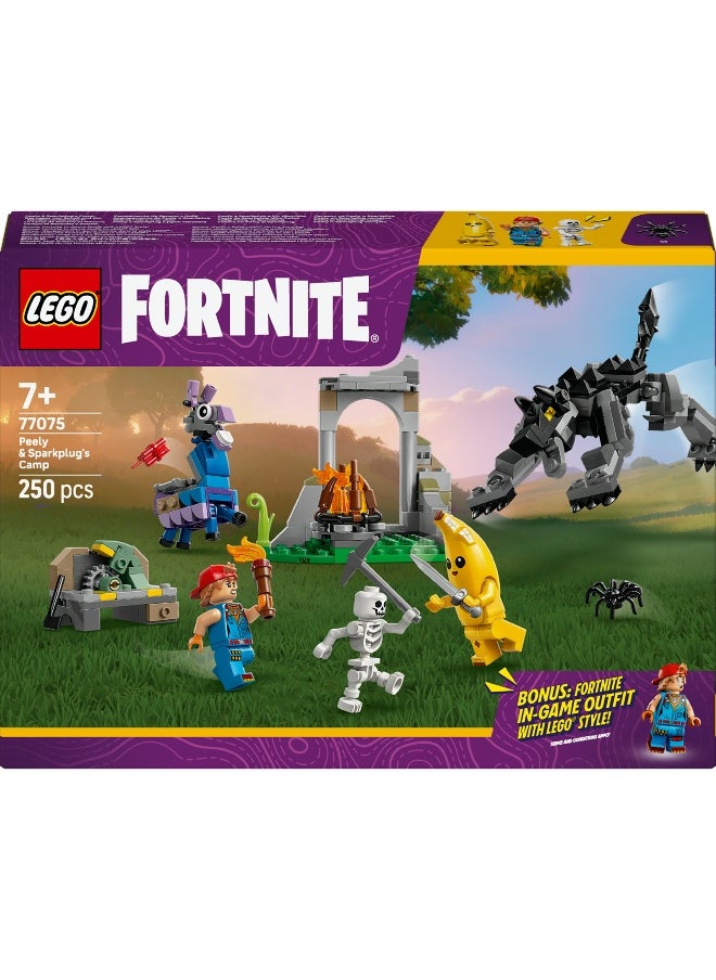 LEGO LEGO Fortnite Peely & Sparkplug’s Camp 77075 Building Set (250 Pieces)  - Image 2