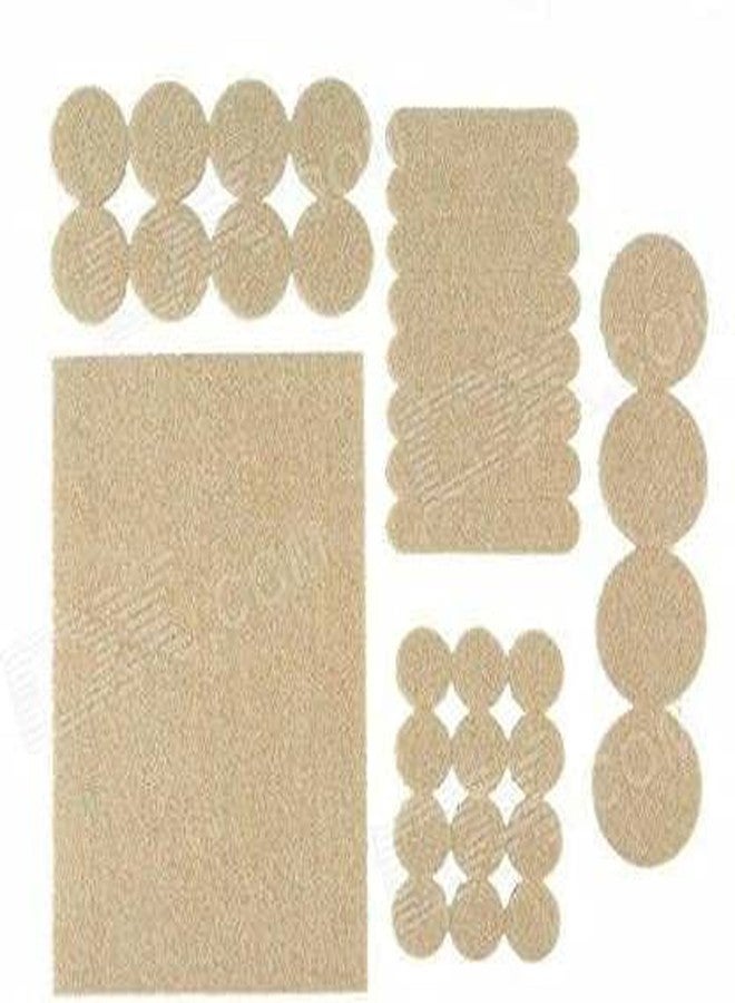 OMAZING KITCHEN Self Adhesive Felt Material Pads for Furniture Floor Scratch Protection Guards, Mix Shape and Size (Grey) 33 Pieces - Image 1