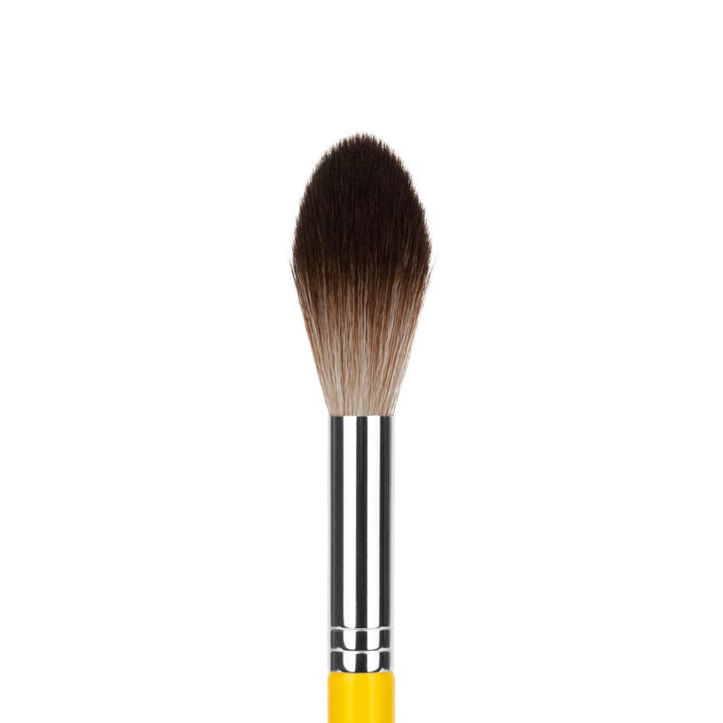 Bdellium Tools Professional Makeup Brush - Studio Series 941 Tapered Highlighting - With Soft Synthetic Fibers, For Natural Finish (Yellow, 1pc) - Image 3