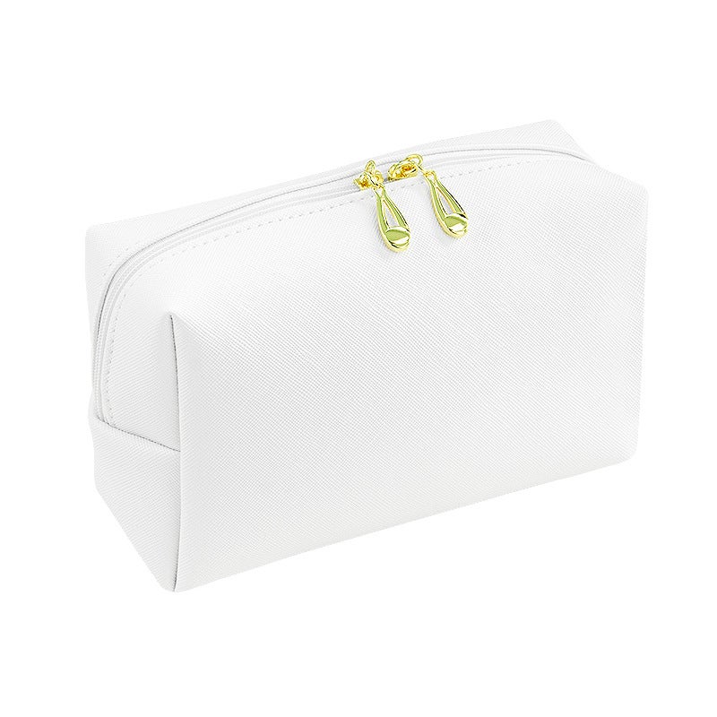general Portable PU Waterproof Makeup Bag for Travel and Daily Use - Image 1