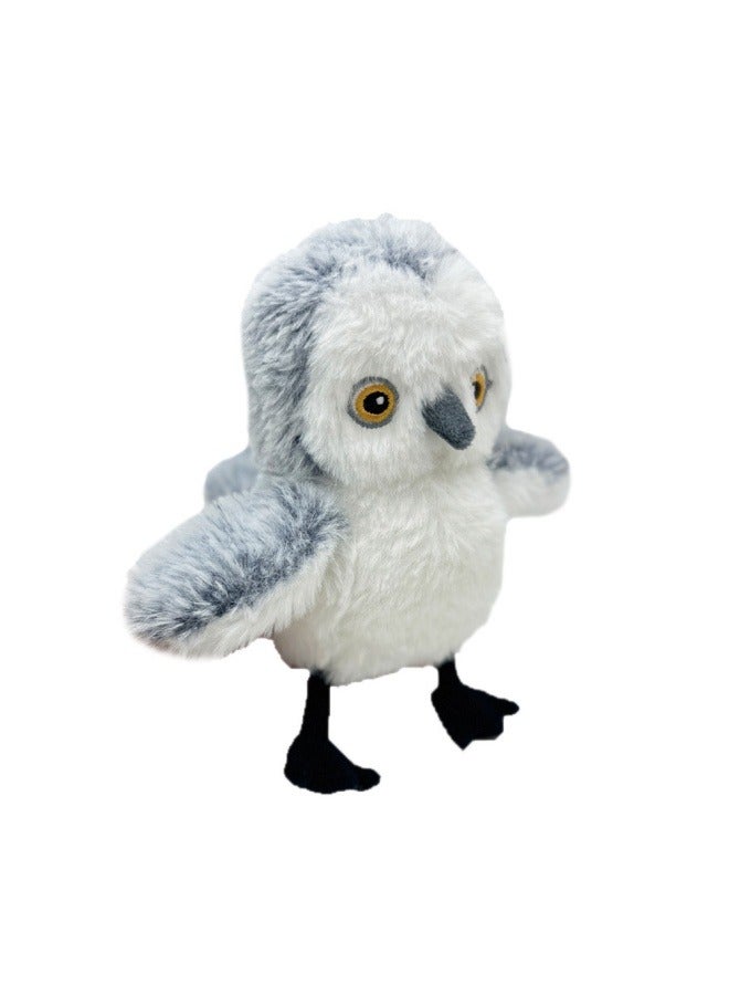 general Cat Toys Flapping Bird electric Cute Simulation Bird Doll male Sandpiper Plush Toy Cat Toy - Image 1