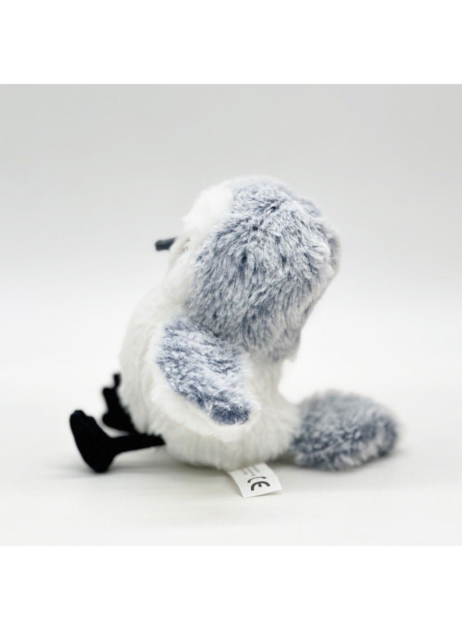 general Cat Toys Flapping Bird electric Cute Simulation Bird Doll male Sandpiper Plush Toy Cat Toy - Image 3