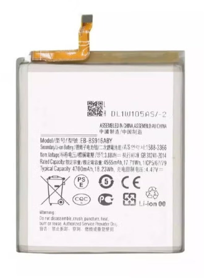 JAJEEK Replacement Internal Premium Battery Compatible for Samsung Galaxy S23 Plus 5G – High-Capacity Rechargeable Li-ion Battery for Extended Battery Life, Fast Charging Support, Safe Performance, Easy DIY Installation – Fix Battery Drain, Overheating & Power Issues - Image 1