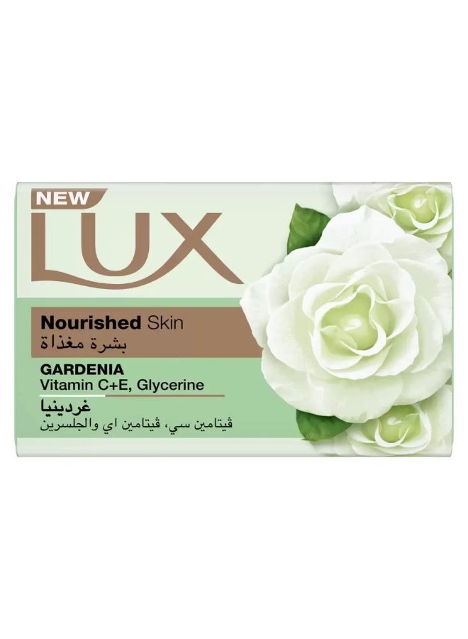 Lux Skin Nourishing Soap Bar With Gardenia Fragrance Vitamin C + E And Glycerine- 75gms