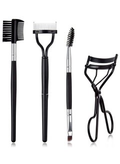 ORiTi Eyelash Comb Lashes Curler,  4Pcs Eyebrow Brush Comb Eyelashes Separator Tool  - Image 1