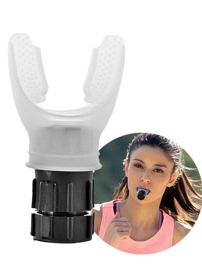 Generic Lung Exerciser Expander, Lung Breathing Exerciser, Silicone Deep Breathing Exerciser, Increase Lung Capacity, Improve Sleep(white)  - Image 1