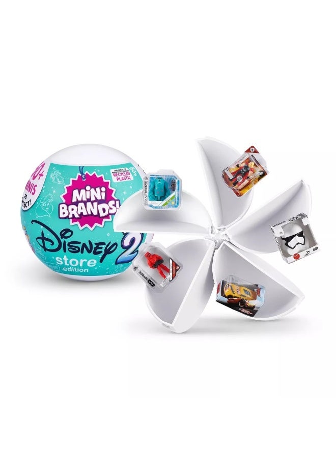 ZURU TOYS 5 Surprise Mini Brands Disney store Series 2 Collectible Capsule Toy - Image 1