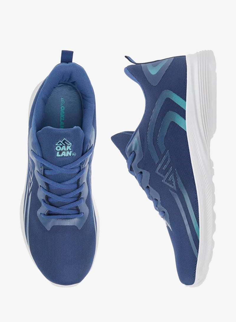Oaklan by Shoexpress Men Logo Detail Sports Shoes with Lace-Up Closure - Image 3