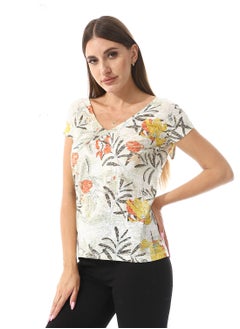 Beige floral top - pzsku/Z11FAA29646DDDBAEF4FAZ/45/_/1723726757/3007e2a2-628f-42a4-bee5-70c763238137