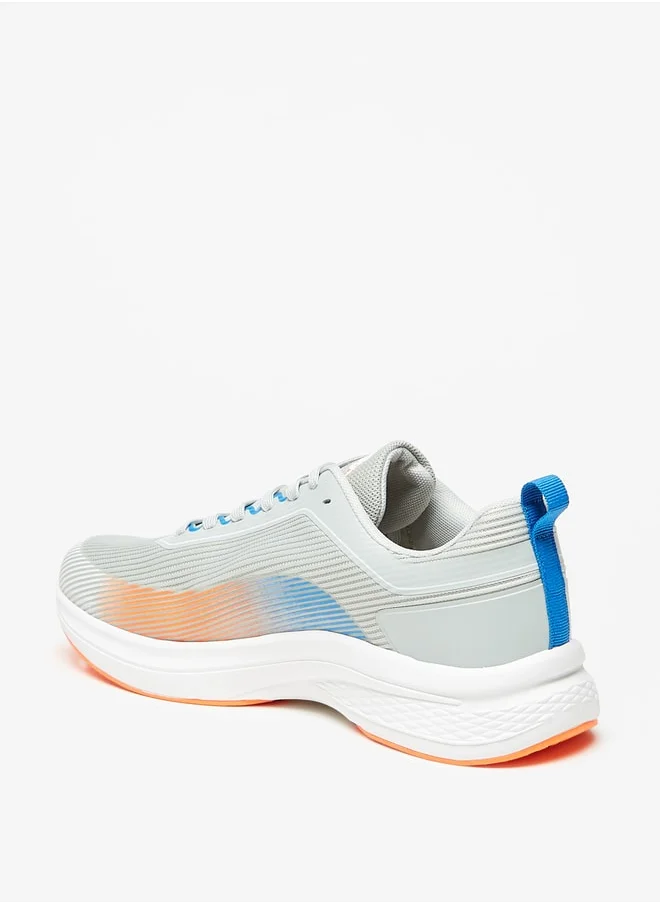 Kappa Men's Textured Lace-Up Sports Shoes