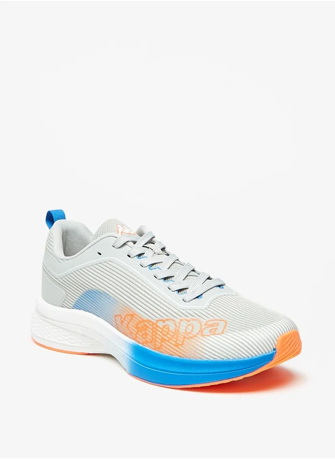 Kappa Men's Textured Lace-Up Sports Shoes