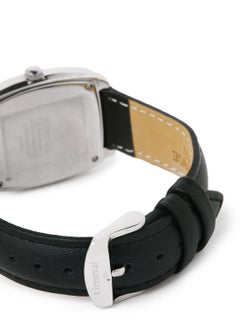GENEVAL Leather Strap Analog Wrist Watch GLS134WPWB - 32mm - Black  - Image 3