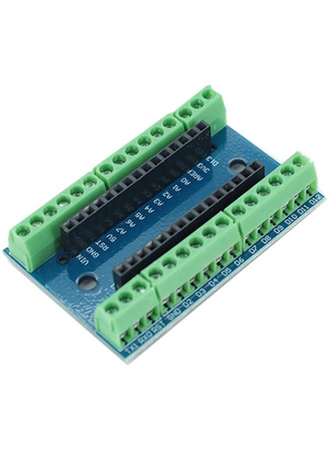 DEVMO 5pcs DEVMO Nano Screw Terminal Adapter Shield Expansion Board Nano V3.0 AVR ATMEGA328P-AU Module Compatible with Ar-duino - Image 3