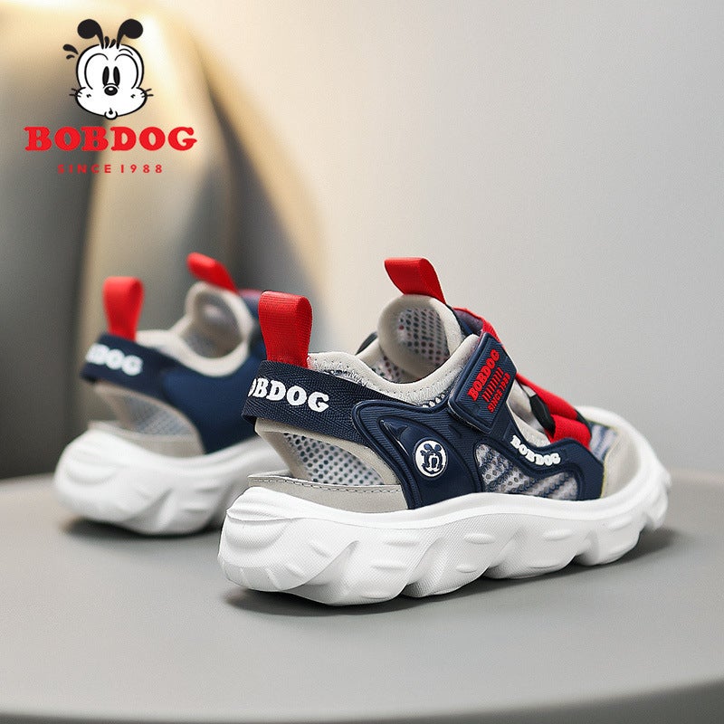 Boys' Shoes Sports Sandals 2025 Children'S Baotou Sandals Medium And Large Children'S Non-Slip Breathable Frame Sandals - Image 5