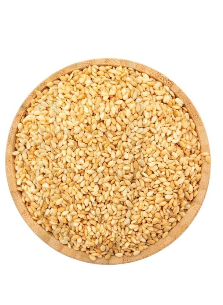 سمسم أصفر طبيعي 100% – جودة فائقة – 500 جرام من المنصبي