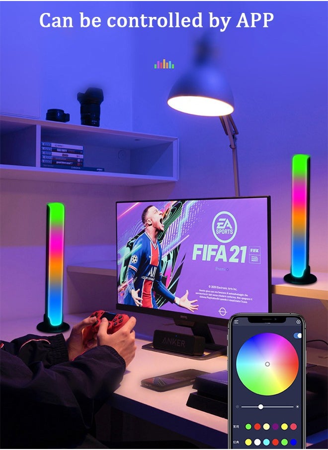 شريط إضاءة LED بألوان RGB لإعداد الألعاب وتحسين جو الغرفة