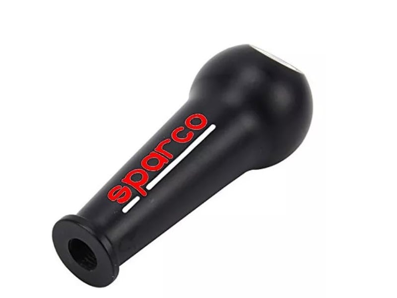 YOURKARTS.COM YOURKARTS Universal Fit Manual Car Gear Knobs – Available in Various Shapes (Black, Sparco Fat) | Sporty Handle for Manual Cars | Performance Styling Upgrade | car Accessories 2025 - Image 4