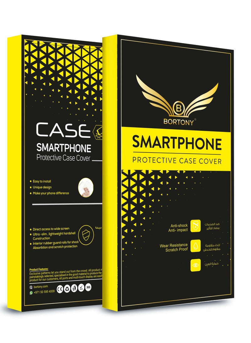 BORTONY Protective Case Cover With Finger Grip Stand For Samsung Galaxy Note 20 Ultra - Image 4