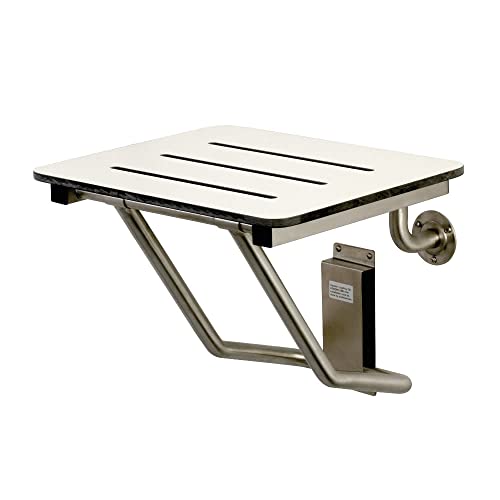 Kingston Brass KBSS1816 Adascape-Shower-Seat, Brushed Stainless Steel - Image 5
