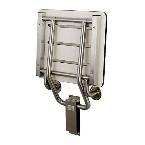 Kingston Brass KBSS1816 Adascape-Shower-Seat, Brushed Stainless Steel - Image 2