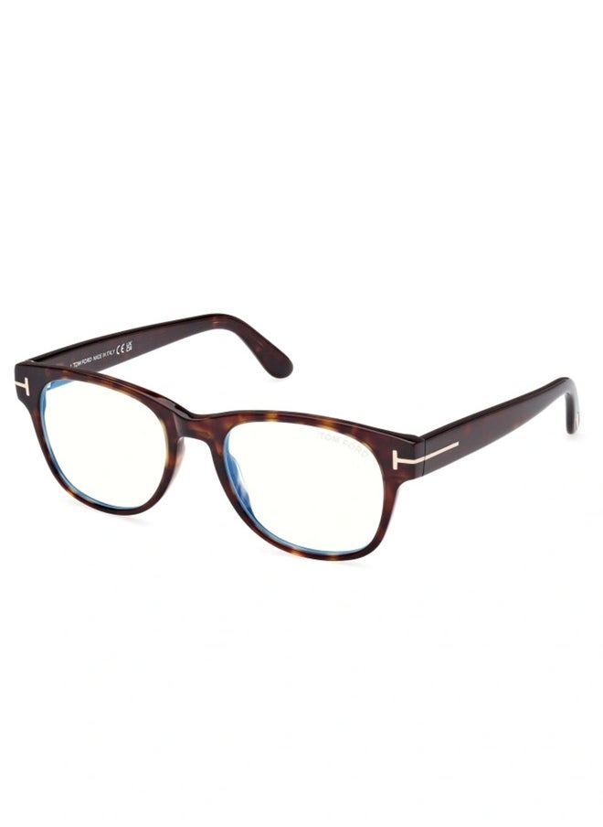 TOM FORD - Men's Square Eyeglass Frame - TF5898B 052 52 - Lens Size: 57 Mm - Image 1