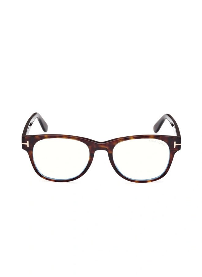 TOM FORD - Men's Square Eyeglass Frame - TF5898B 052 52 - Lens Size: 57 Mm - Image 1
