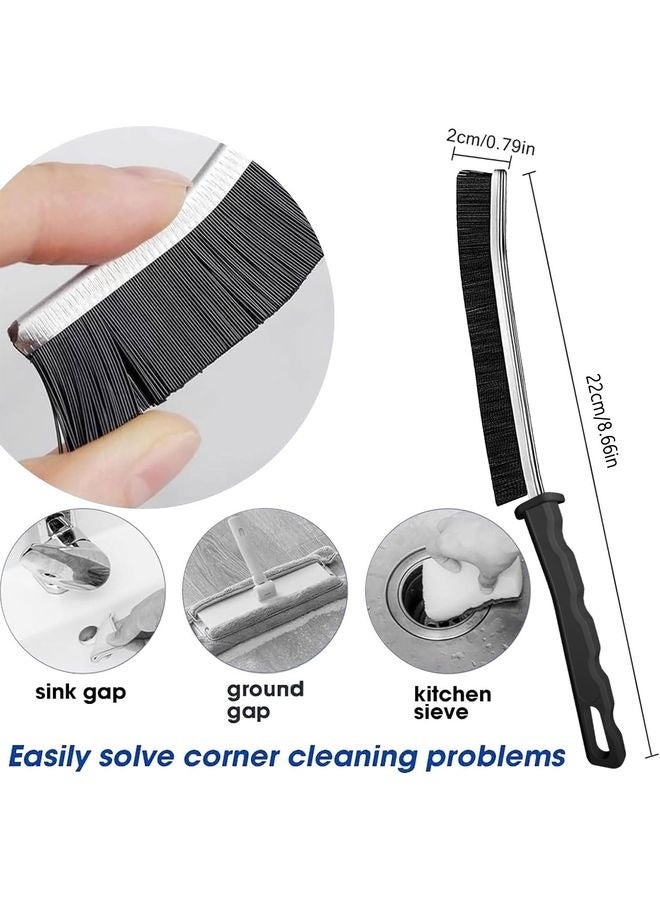 هومستر فرشاة تنظيف الشقوق -6 أدوات لتنظيف فرش الاغتسال والحمامات - Image 3