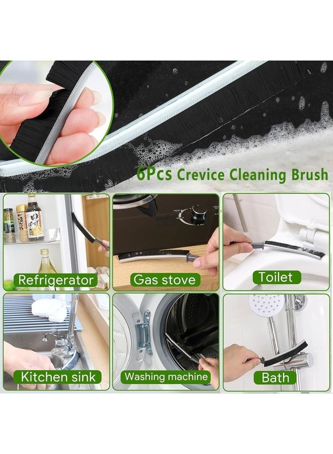 هومستر فرشاة تنظيف الشقوق -6 أدوات لتنظيف فرش الاغتسال والحمامات - Image 4