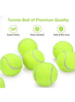 Generic 12 Pack Tennis Balls, Advanced Pressure Training Tennis Balls Practice Balls Tennis Balls for Dogs, Tennis with Bag for Transport, Beginner Exercise Training Ball  - Image 2