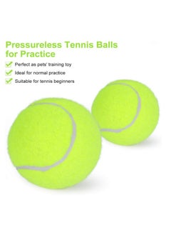 Generic 12 Pack Tennis Balls, Advanced Pressure Training Tennis Balls Practice Balls Tennis Balls for Dogs, Tennis with Bag for Transport, Beginner Exercise Training Ball  - Image 3