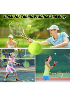 Generic 12 Pack Tennis Balls, Advanced Pressure Training Tennis Balls Practice Balls Tennis Balls for Dogs, Tennis with Bag for Transport, Beginner Exercise Training Ball  - Image 5