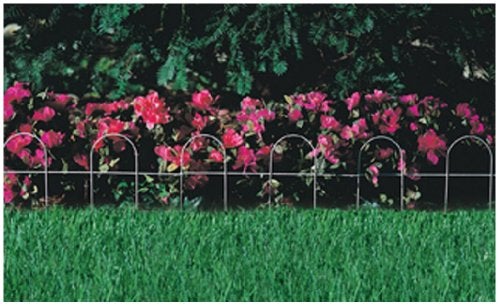Panacea 89319 Mini Arch Folding Fence, White - Image 2