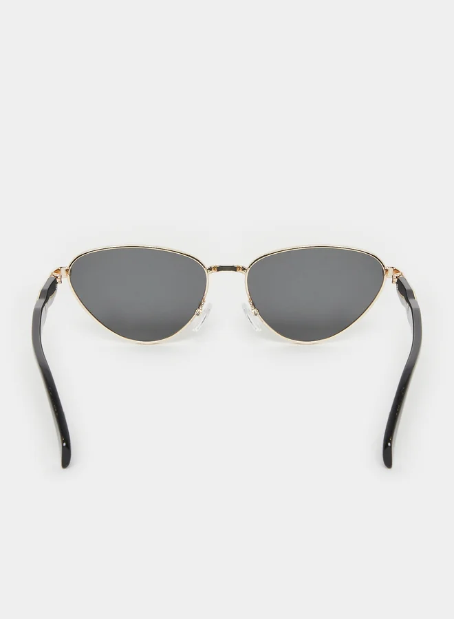 Styli Styli Two Tone Cat Eye Sunglasses