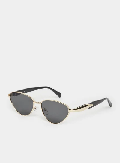 Styli Styli Two Tone Cat Eye Sunglasses