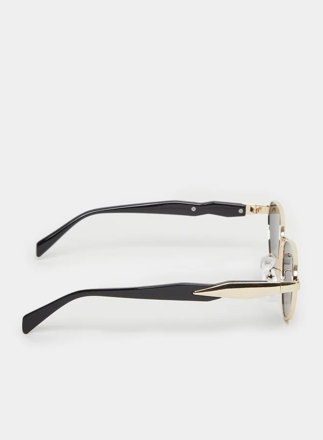 Styli Styli Two Tone Cat Eye Sunglasses