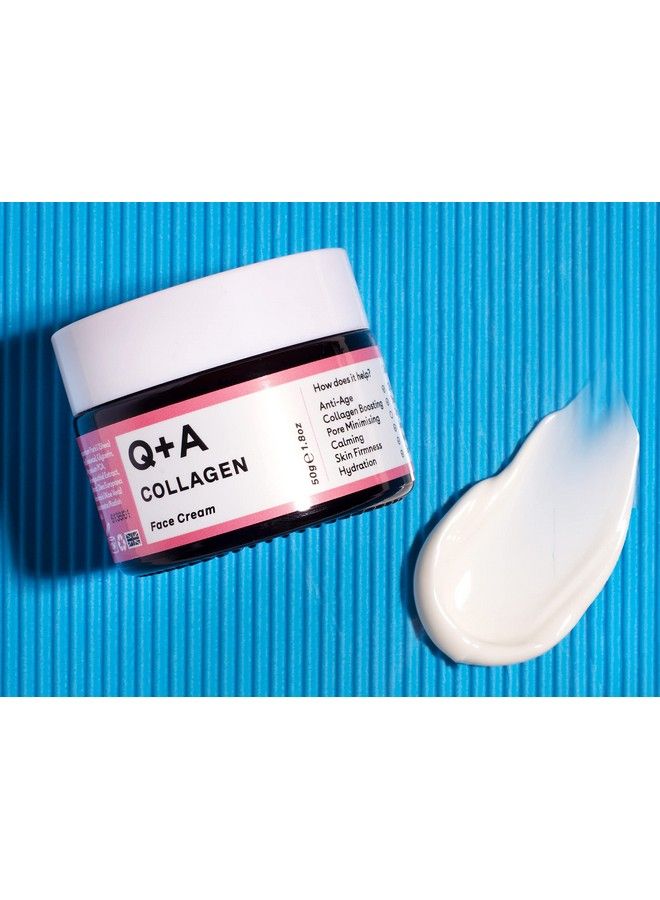 Q+A كريم وجه الكولاجين. كريم كولاجين مستخرج من الطحالب البحرية للنباتيين للبشرة المتقدمة في السن. 50 جرام / 1.8 أونصة سائلة - Image 5