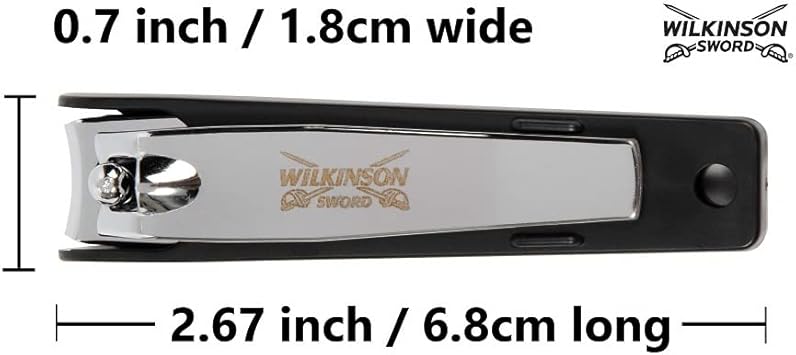 Wilkinson Sword Nail Clipper with Nail Catcher - Image 2