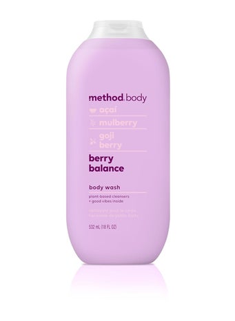 Method Method Body Wash Berry Balance Paraben and Phthalate Free 18 oz Pack of 1 
