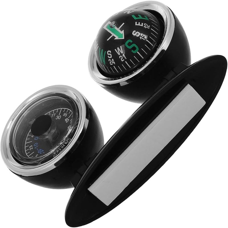 Homoyoyo Portable Vehicle Compass with Dashboard Mount for Car Boat Outdoor Use - Image 1