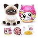 Pets Alive Smitten Kittens Surprise Siamese Cat Mooloo by ZURU Nurture Play Soft Toy Unboxing Adopt Interactive 10 Sounds - Image 2